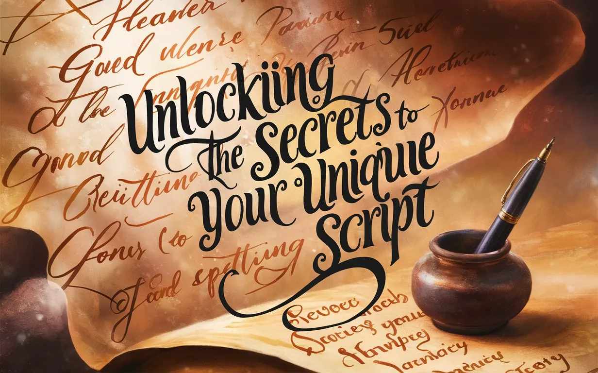 Handwriting Styles: Unlocking the Secrets to Your Unique Script